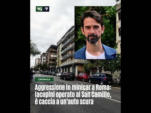 Video Aggressione in minicar a Roma: Iacopini operato al San Camillo, è caccia a un'auto scura