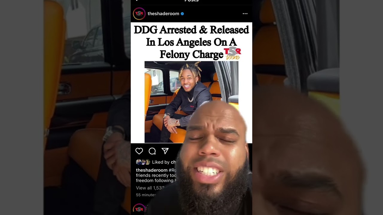 #DDG arrested in #LA on a #felonycharge ????????♂️... - youtube