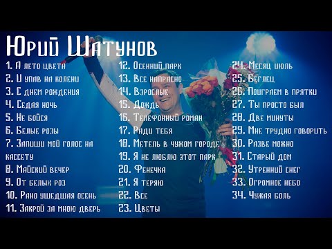 Юрий Шатунов 🎶 Сборник Песен | Часть 1