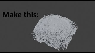 How to Make Sand Simulations in Blender(no plugins)