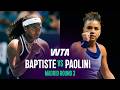 Hailey Baptiste vs. Jasmine Paolini | 2026 Madrid Round 3 | WTA Match Highlights
