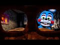 HIDING from TERRIFYING Toy Animatronics in A WITHERED Freddy MASK | FNAF Creepy Nights at Freddys 2