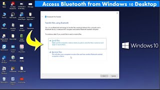 How to Create a Bluetooth Shortcut on Windows 10 Desktop screenshot 5
