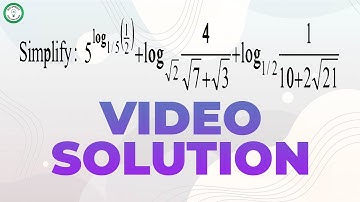 Detailed Video Solution | Logarithm | Important Question 04 | Best Approach