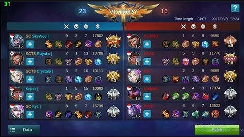 Mobile Legends: YUN ZHAO Global Rank 1 Player: SkyWee