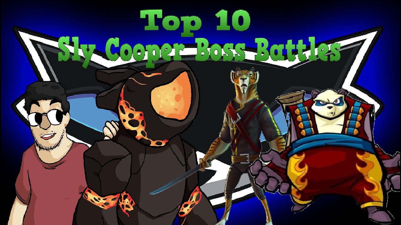 Top 10 Sly Cooper Boss Battles - YouTube