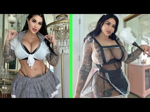 Curvy Model - Saffron Summers [Plus Size Fashion🩱👗Biography] - YouTube
