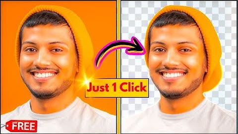 How to remove photo background in just one click 2024 | Photo ka background kaise hataye | Full HD