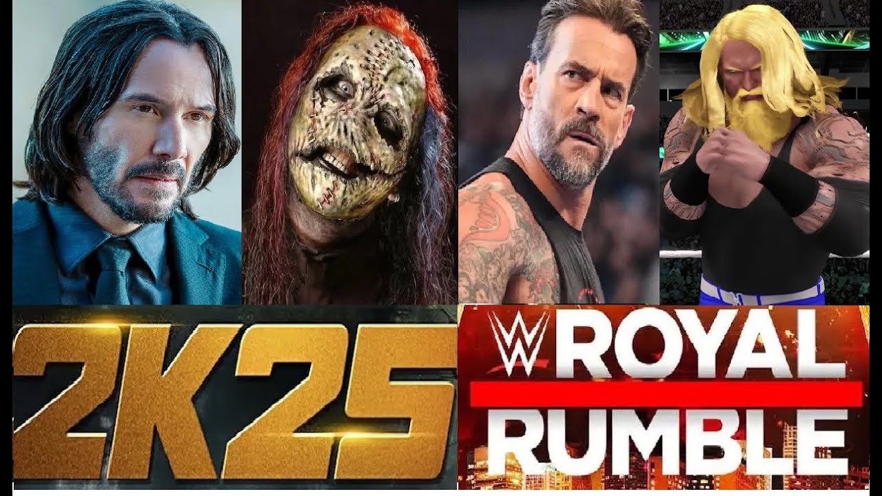 Выбор и создание персонажей для WWE 2K25 и Королевской битвы WWE для подписчиков
