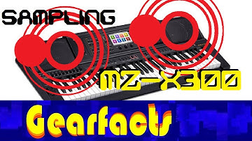 Sampling on the Casio MZ-X300