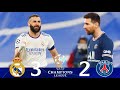 Real madrid vs psg 32  round of 16 champions league 2022 extended goals  highlights