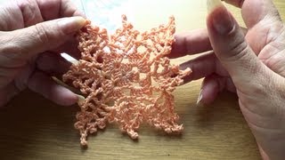 картинка: Мотив Квадратная снежинка