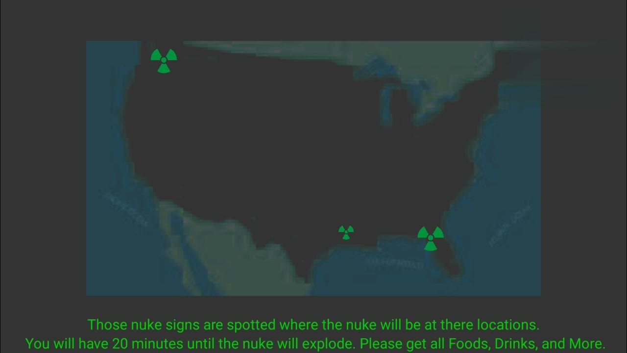 A Nuclear Attack Warning from U.S. Government. (PRANK FOR YOU TO USE