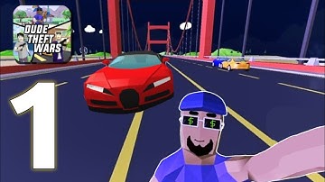 Dude Theft Wars - Gameplay Walkthrough Part 1 - Single Player (iOS)