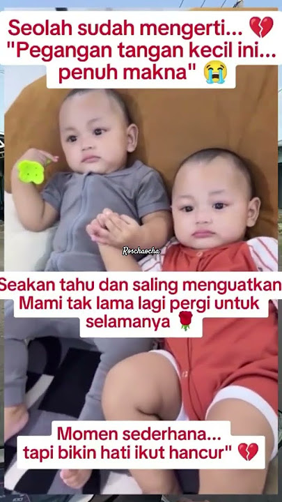 Momen Haru... Anak Kembar Mpok Alfa Saling Genggam Tangan Seolah Tahu Maminya Akan Pergi 💔 #mpokalpa