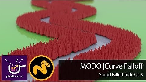 MODO | Create Curve Falloff with Nodes