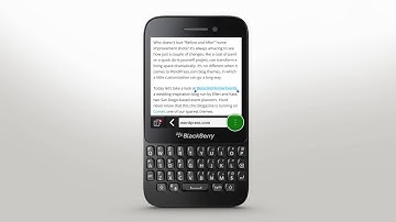 Browser Basics  BlackBerry Q5   Official How To Demo