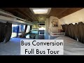Bus Tour | DIY Off-Grid School Bus Conversion Tour