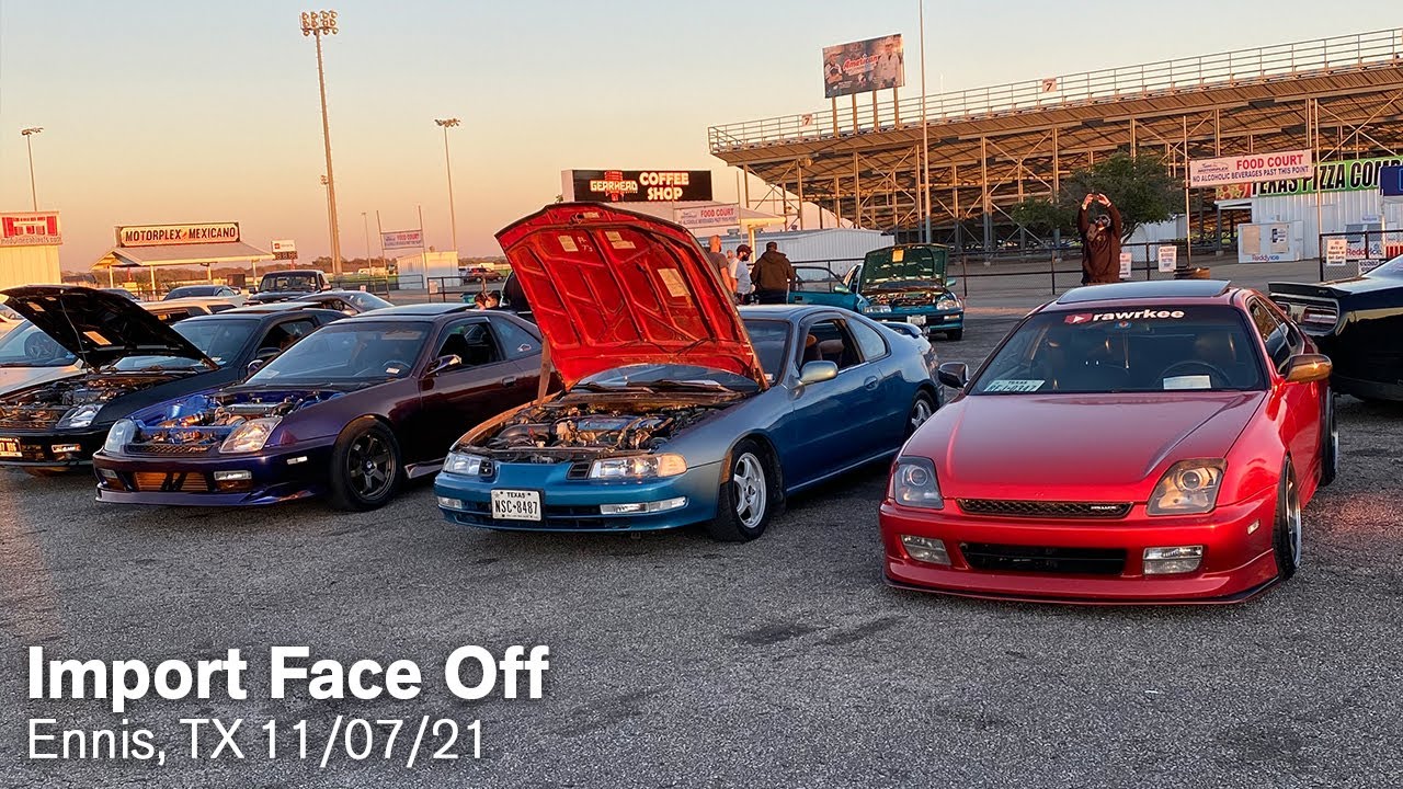 Entering My Prelude into the BIGGEST Car Show in Texas Import Face
