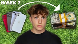 Turning $1,000 Into $10,000 Flipping iPhones (week 1)