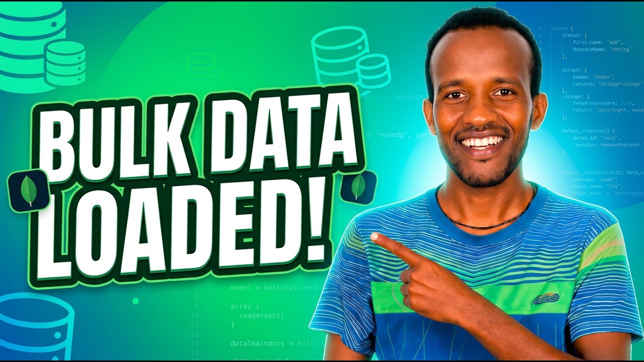 How to Seed Data to MongoDB | Step-by-Step Tutorial for Beginners - YouTube