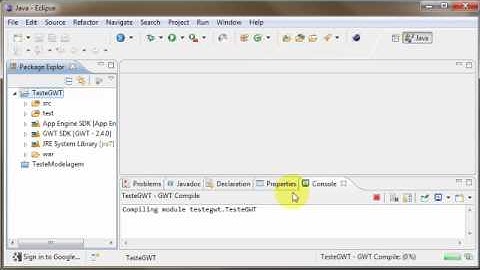Instalando o plugin do Google Web Toolkit (GWT) no Eclipse Indigo