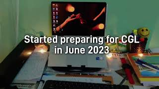 From FAILURE to an OFFICER | My CGL journey in 80 seconds