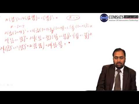 Partial Differential Equation in hindi UrduMTH343 LECTURE 10 - YouTube