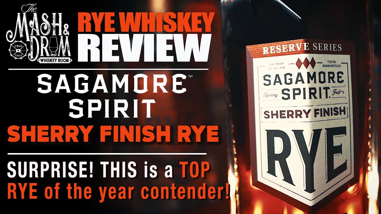Sagamore Spirit Sherry Finish Rye Whiskey Review! YouTube
