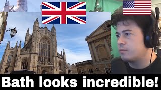 American Reacts Bath, England - Georgian City of Bath - Walk History and Guide to Bath