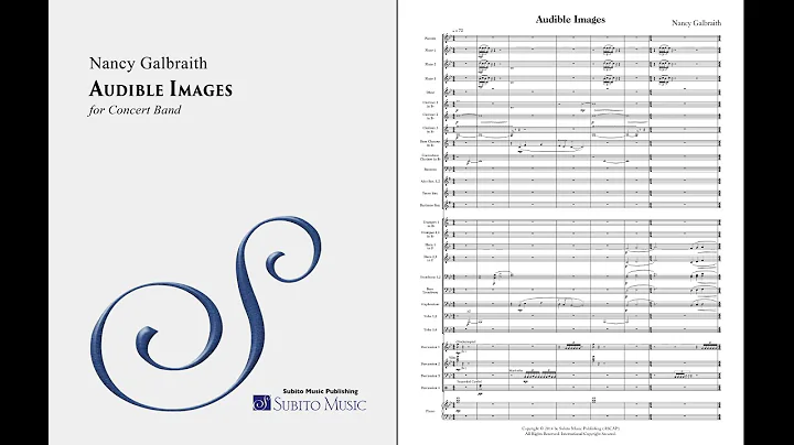 Nancy Galbraith  Audible Images  Music & Score