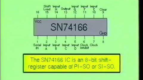 Digital Electronics 13 - Registers - Shift Register