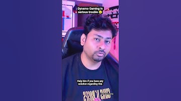 Dynamo Gaming channel delete 😱 Serious matter 😤 #bgmi #shorts #dynamogaming #viral