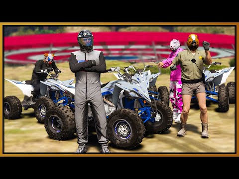 GTA 5 Roleplay - the boys trolling cops with quad bikes | RedlineRP