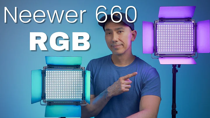 Neewer 660 RGB: Best Versatile Lighting for YouTube videos