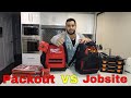 Milwaukee packout backpack vs jobsite - Review and comparison