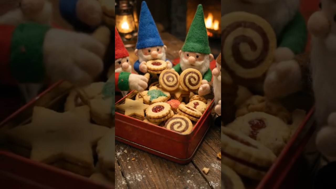 A Quiet Night with Little Gnomes: Making Cookies from Scratch 