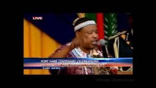 Imbongi - Xhosa Poet  - Jongela Nojozi