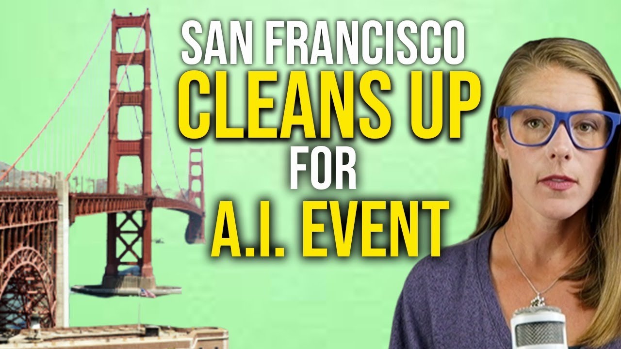 San Francisco cleans up for A.I. Event || Stanley Roberts