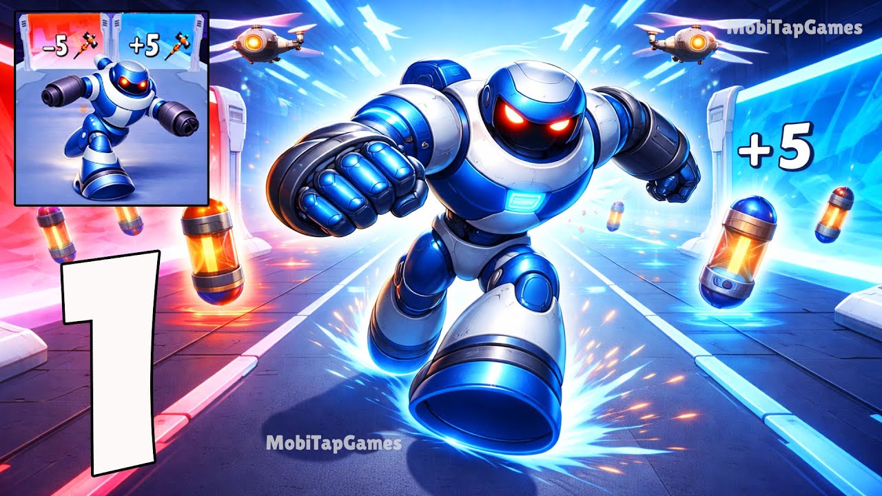 Run Robot Game Android Robots Run Runner Evolution – Walkthrough – Evolve Your Robot & Beat ...