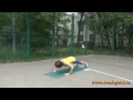 Упражнение Червяк отжимания