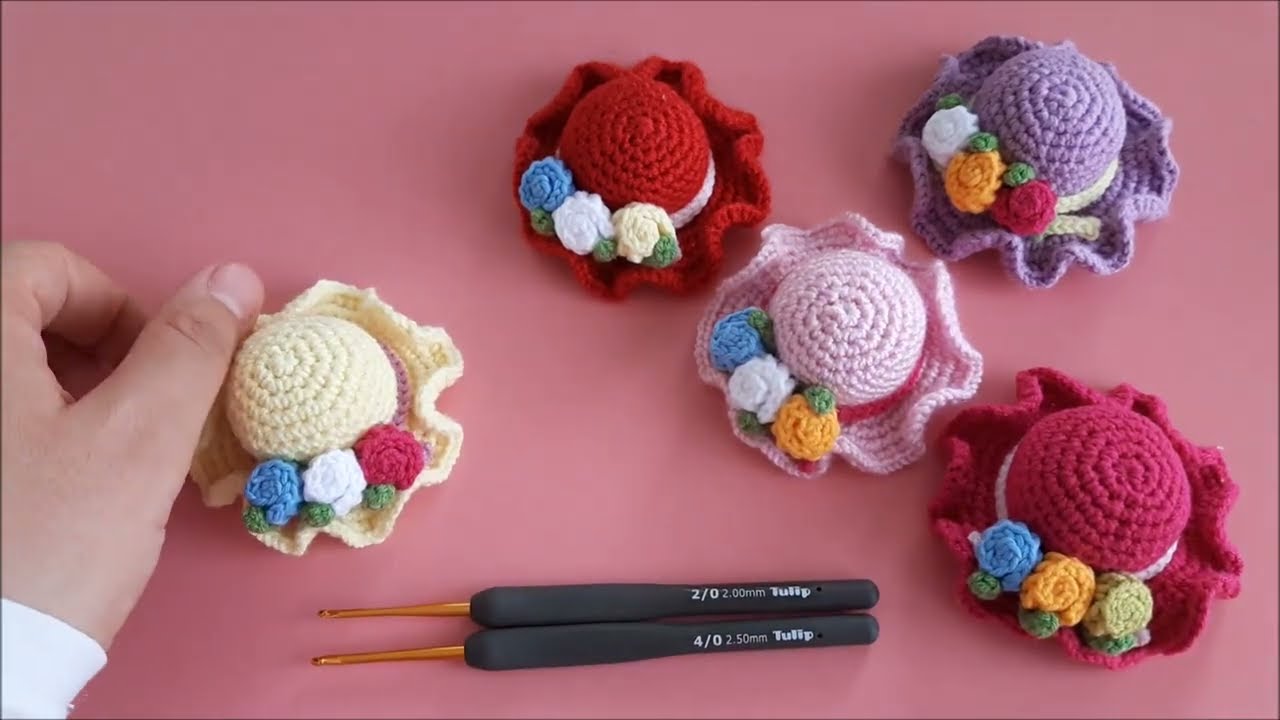 AMİGURUMİ ŞAPKA TOKA YAPIMI ÇOK GÜZEL HEDİYELİK