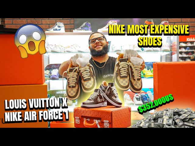 WOULD YOU PAY $352,000? NIKE x LOUIS VUITTON MOST EXPENSIVE AIR