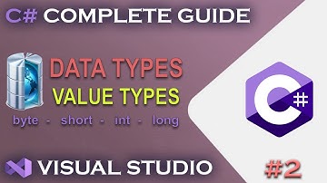 C# LESSONS | Data Types (Value Type) Long-int-short-byte #2