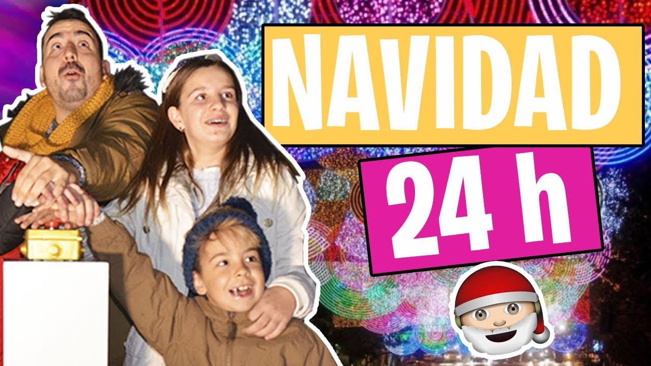 24 HORAS en NAVIDAD // FAMILIAS Youtubers // Familukis retrospektive