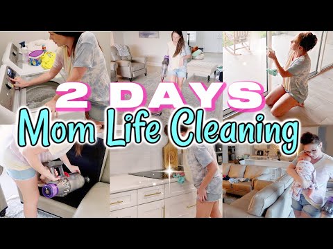 MOM LIFE CLEAN WITH ME | Speed CLEANING Motivation  | HOMEMAKING @mrslynnwhite