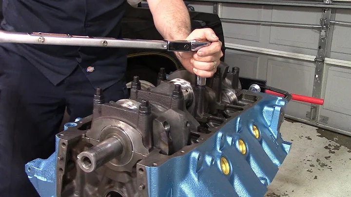 Olds 455 Build Part -2 Crankshaft Install!! 1987 Olds 442: Video 62