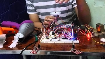 PIC16f877A Proximity Sensor