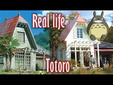 My Neighbor Totoro's house in real life! となりのトトロ サツキとメイの家