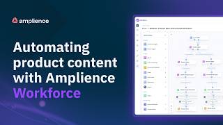 How to Automate Product Descriptions End to End with AI | Amplience Workforce